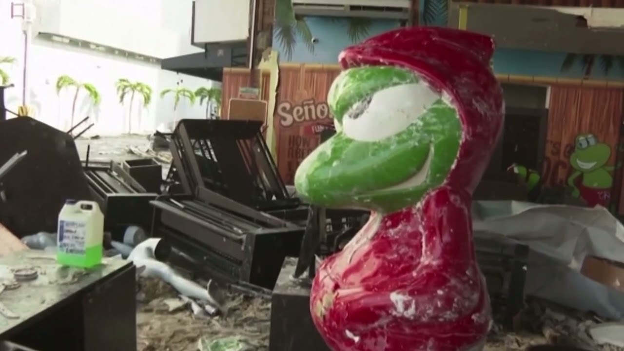 Acapulco Mexico Hurricane Otis aftermath