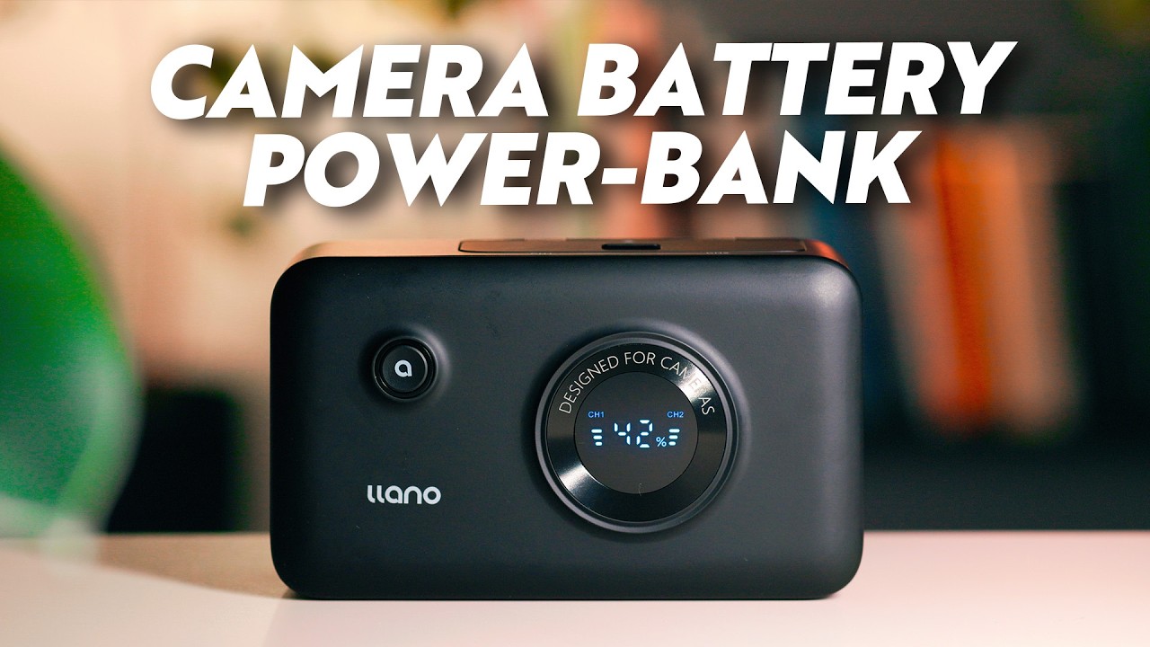 This Camera Charger is INCREDIBLE (Llano CS3 Dual-Slot Camera Power Bank Review)