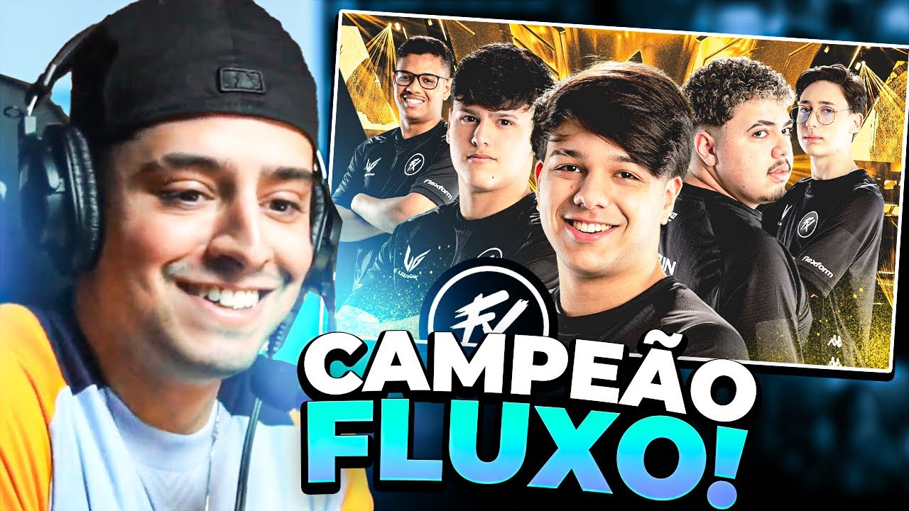 REAÇÃO DO CORINGA COM A ÚLTIMA PARTIDA DO MUNDIAL DE FREEFIRE: FLUXO CAMPEÃO