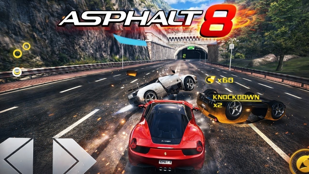 Asphalt 8 Insane Speed Race 😱 | Epic Knockdown Gameplay