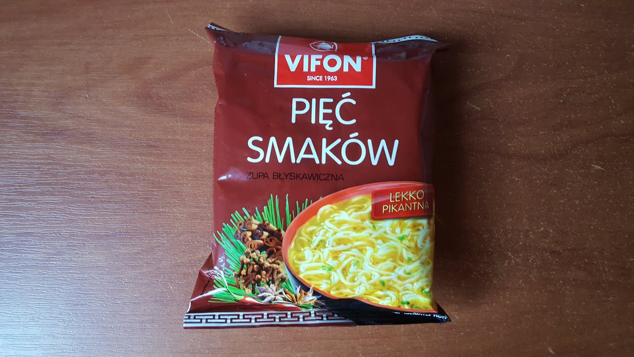 QUBEŁ ZUPKI #49 Vifon Pięć Smak&oacute;w