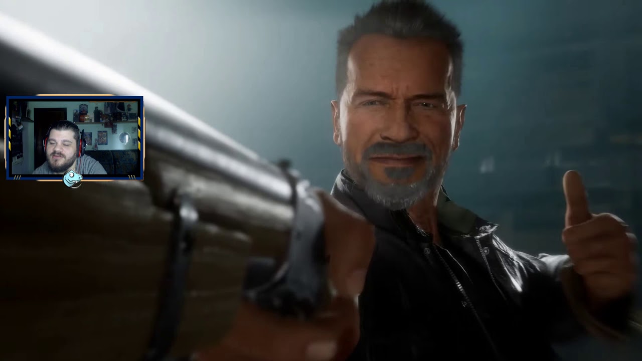 IMPRESIONANTE! REACCI&Oacute;N TERMINATOR MORTAL KOMBAT 11