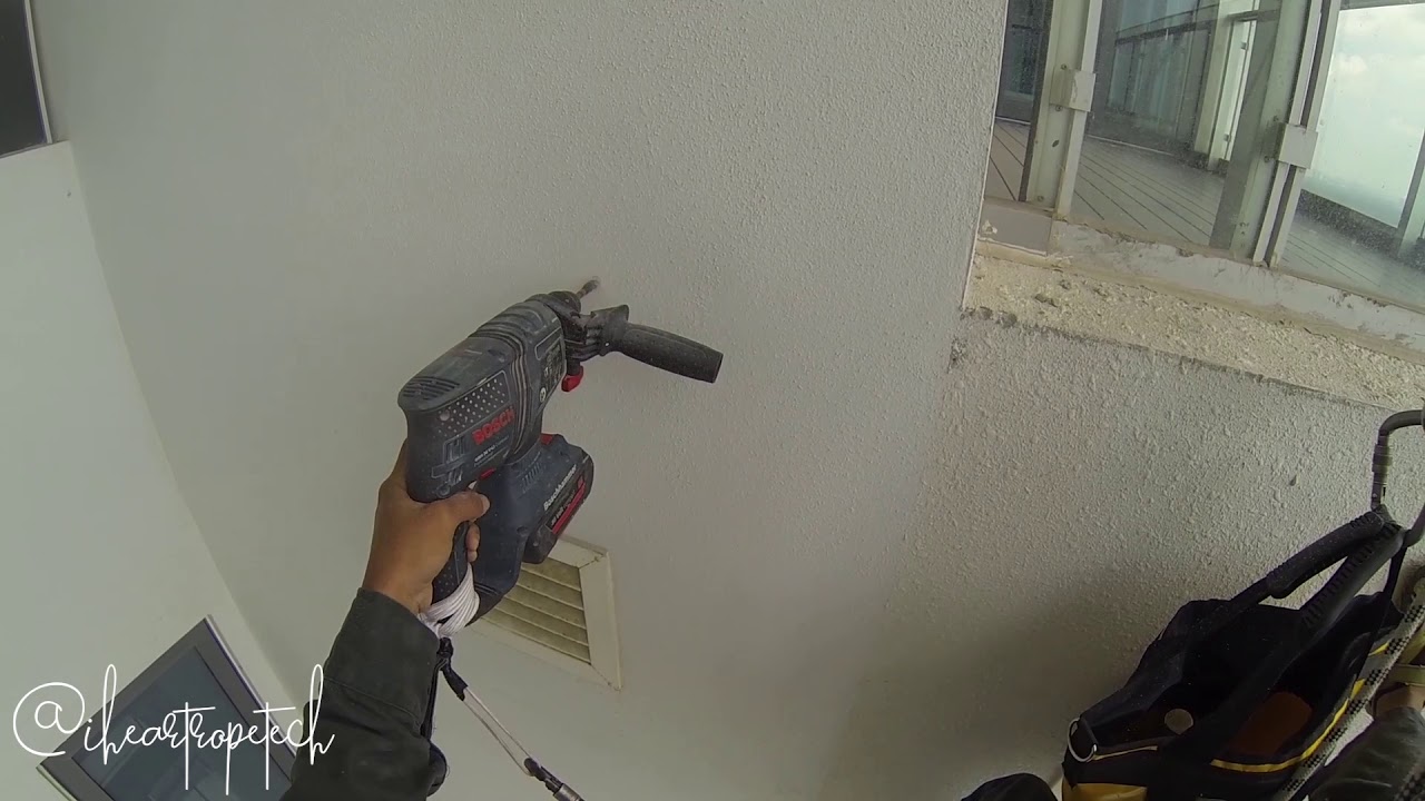Rope Access - Anchor Installation (Bolting)