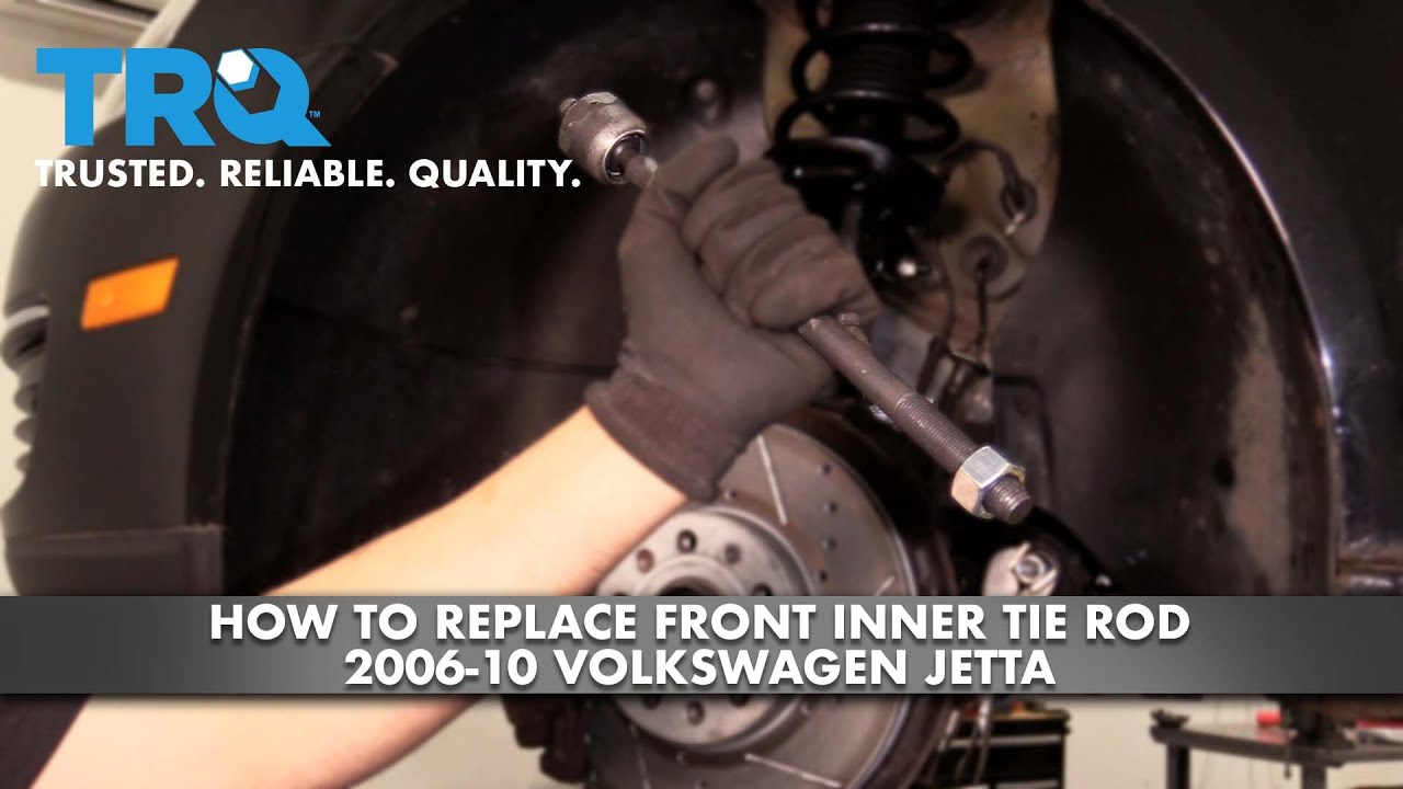 Как заменить переднюю внутреннюю рулевую тягу на Volkswagen Jetta 2006-10