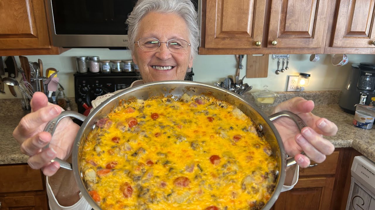 Best Ground Beef and Veggie Casserole Lower Carb, Gluten Free