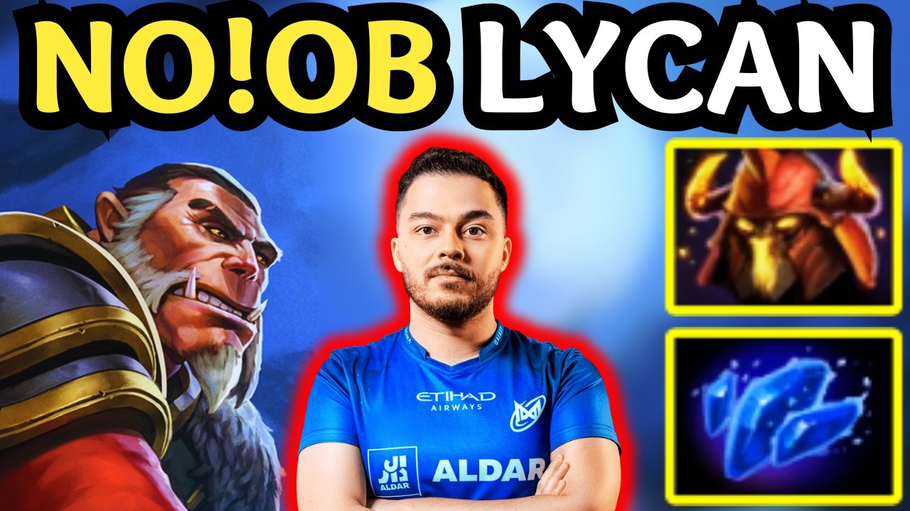 🔥 NO!OB LYCAN Mid GOD &mdash; UNSTOPPABLE DAMAGE 🔥 Dota 2 Mid