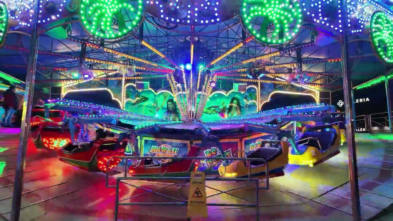 Hawaii Swing - Schaak  | Offride / POV | Dortmund Karnevalskirmes 2026 | 🎡4K/UHD