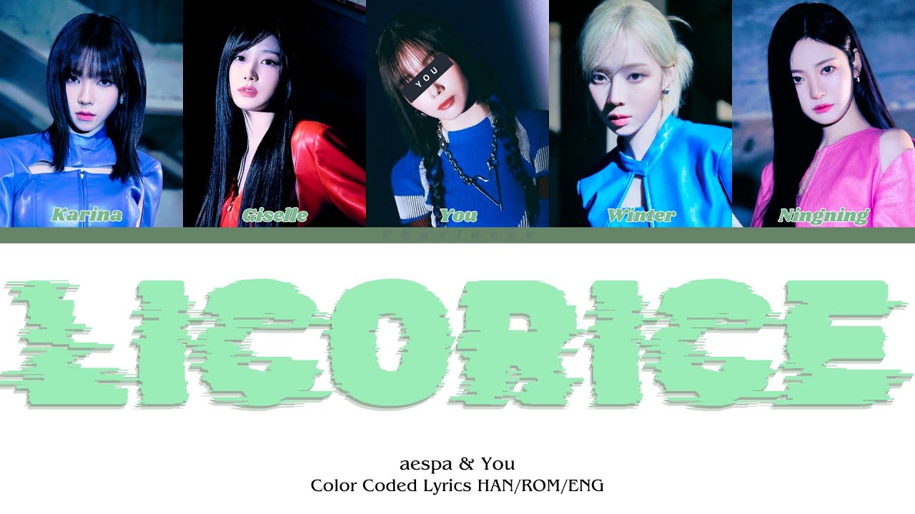 AESPA - Licorice // You as a Member // KARAOKE // (5 Members Ver.)