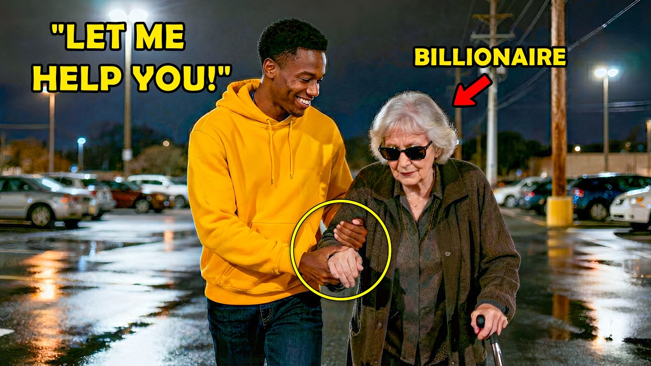 He Helped a Woman Who Was Blind in the Dark—Days Later, Everything Changed