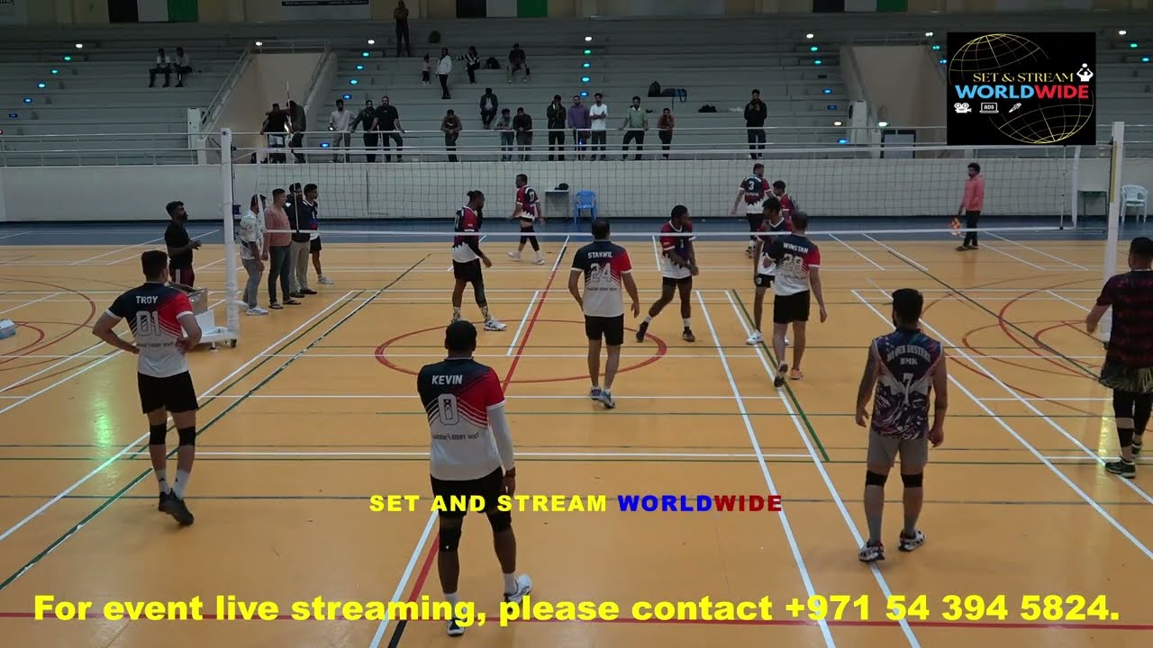NEW INDIAN VOLLEYBALL TOURNAMENT IN DUBAI - B - Division - Part - 1
