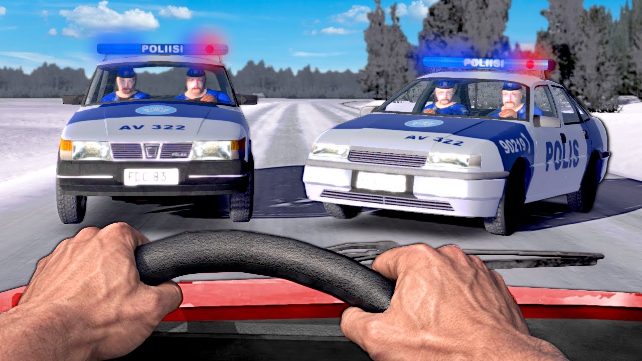 The POLICE Chased Me in My Winter Car!