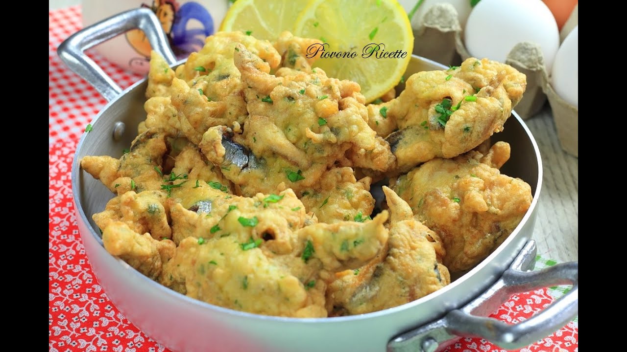 Frittelle di alici: facili da preparare, succulente e saporite!
