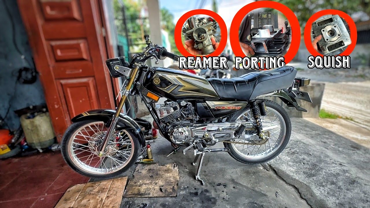 PENGERJAAN PAKET PORTING, REAMER, DAN NGOROK HARIAN TOURING RX KING 2003🔥 -KOKOINA GARAGE MEDAN