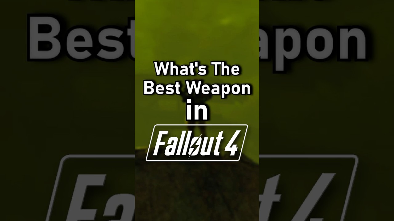 Какое ЛУЧШЕЕ оружие в Fallout 4?