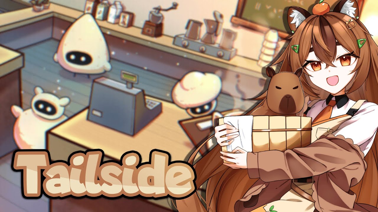 [Capybara Vtuber] I backed this Cozy Cafe Game Two Years Ago! & Minecraft after ʕ ◉ᴥ◉ʔ