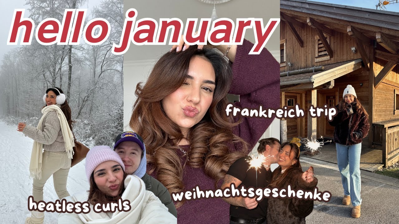 heatless curls *abendroutine*, klavier &uuml;ben, weihnachtsgeschenke, serien talk 🤎🧸✨days in my life