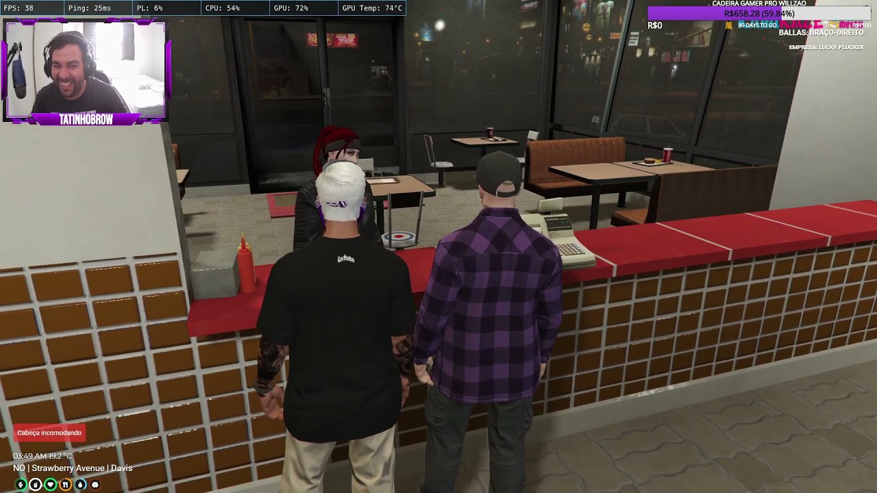 O WILL QUEBRANDO COM O OZ KKKKKKKKKKKKKKKKKK [GTA RP - KAMIKAZE]