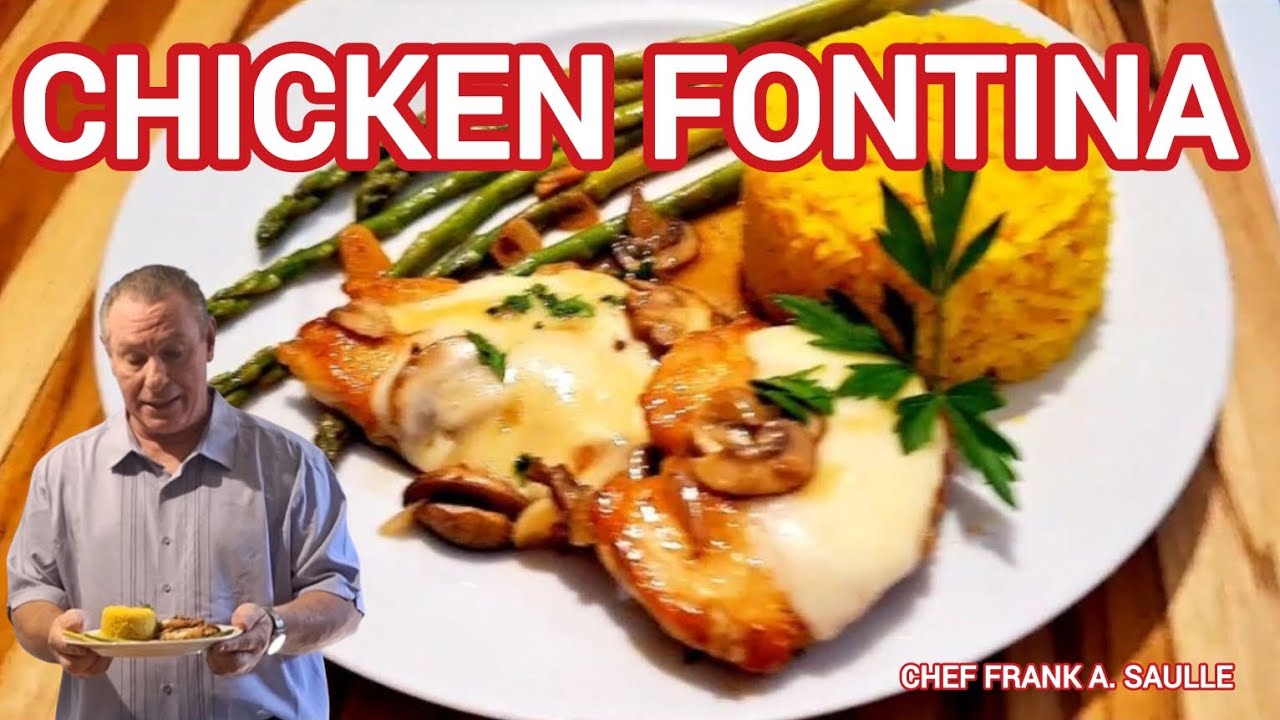 The BEST Cheesy Italian Chicken Fontina Recipe | Dinner In 30 Minutes!