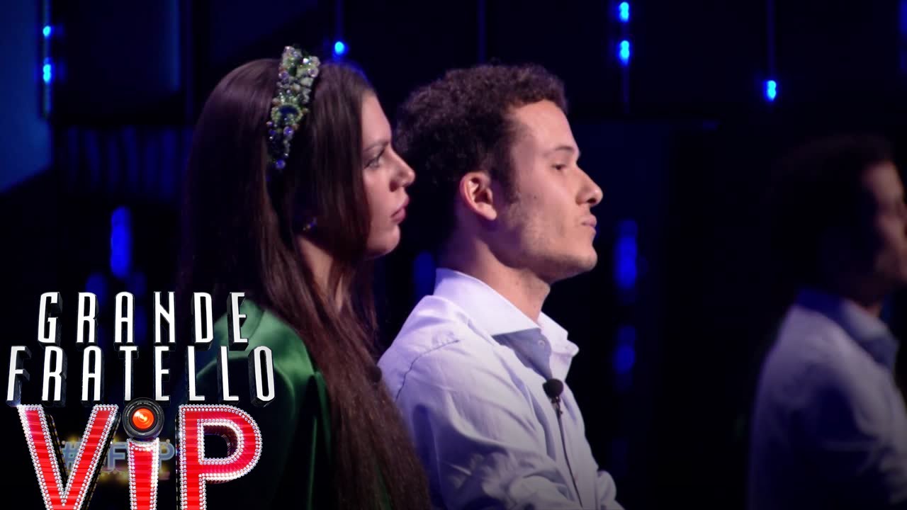 Grande Fratello VIP - Il confronto tra Antonella Fiordelisi ed Edoardo Donnamaria