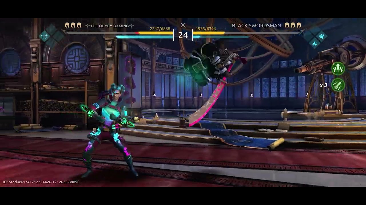 Odyssey ocv (best asian cobra gameplay) | Shadow fight 4