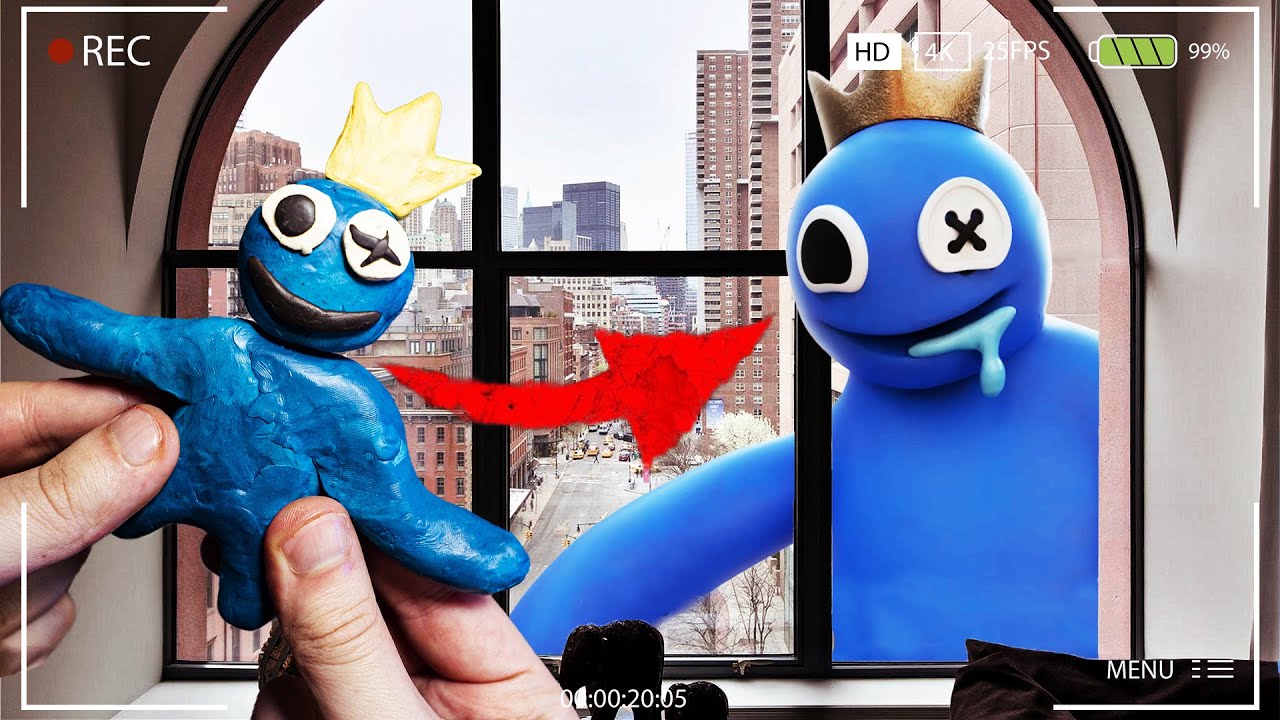 НЕ ЛЕПИ РАДУЖНЫЕ ДРУЗЬЯ ИЗ ПЛАСТИЛИНА В 3:00 ЧАСА НОЧИ! Rainbow Friends *ОН ОЖИЛ ! а4