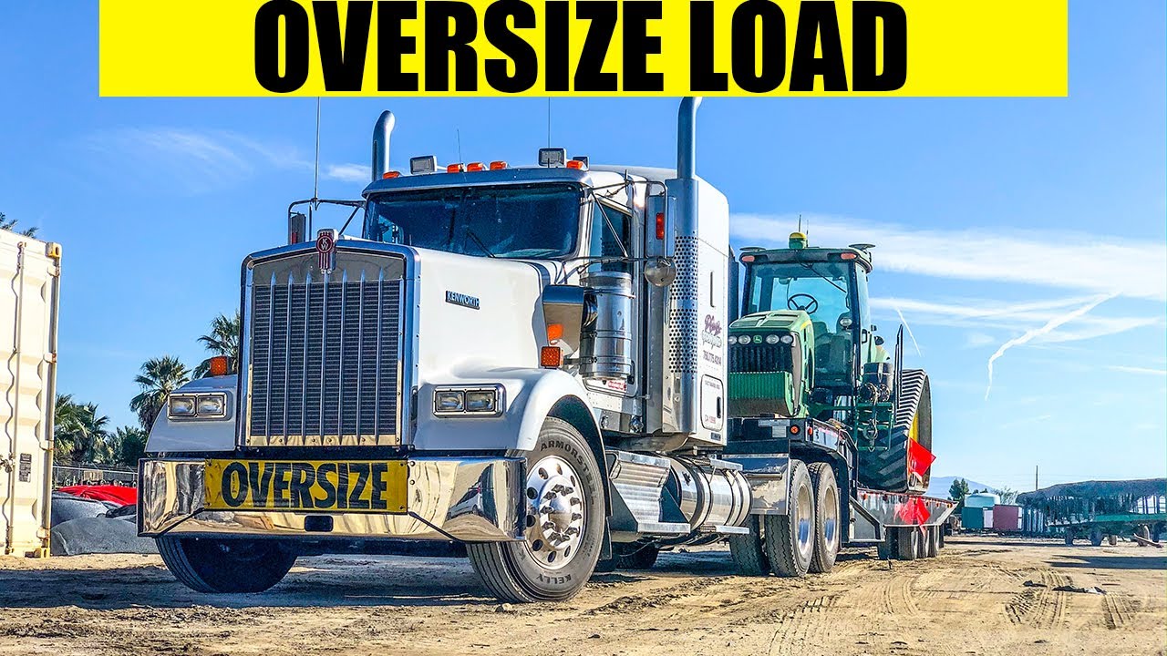 JD 8430T Oversize Load!