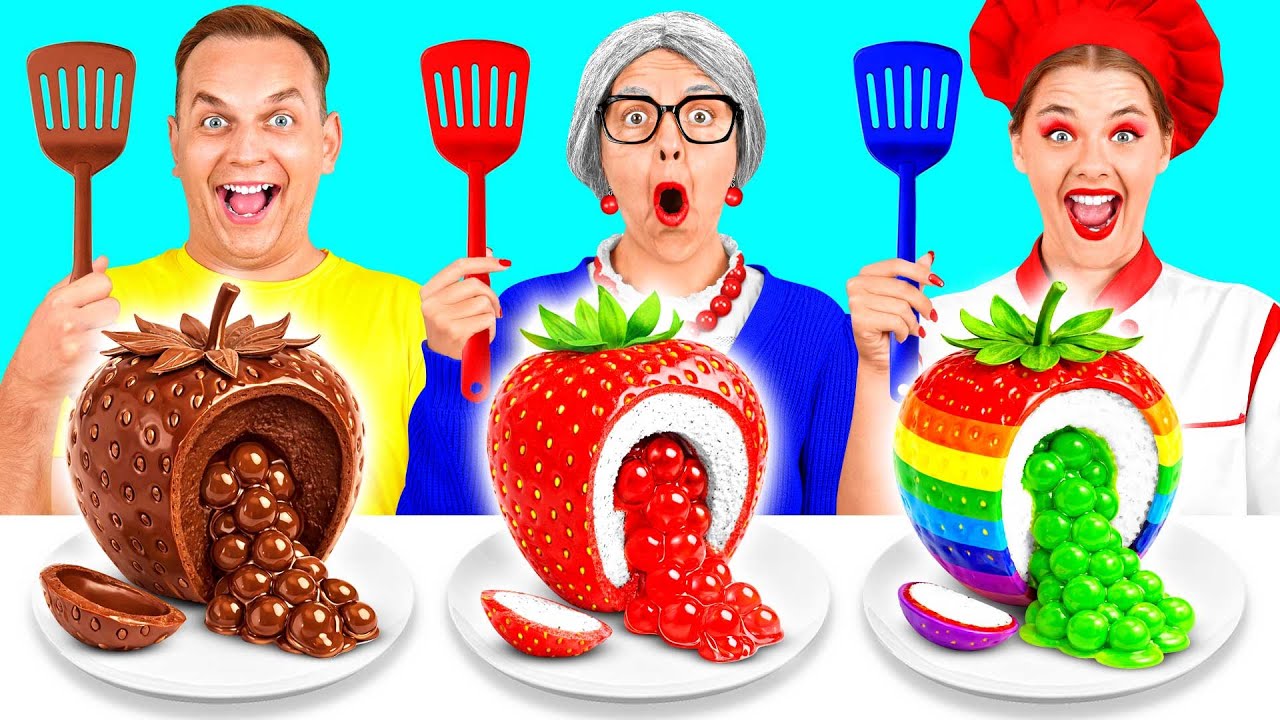 Tantangan Masakanku vs Nenek | Resep Dapur yang Fantastis oleh BaRaFun Gold Challenge