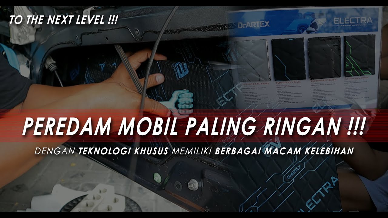Perdana‼️Peredam Mobil EV/Mobil Listrik Yang Ringan Dan Bikin Lebih Senyap‼️- Duta Auto Solution