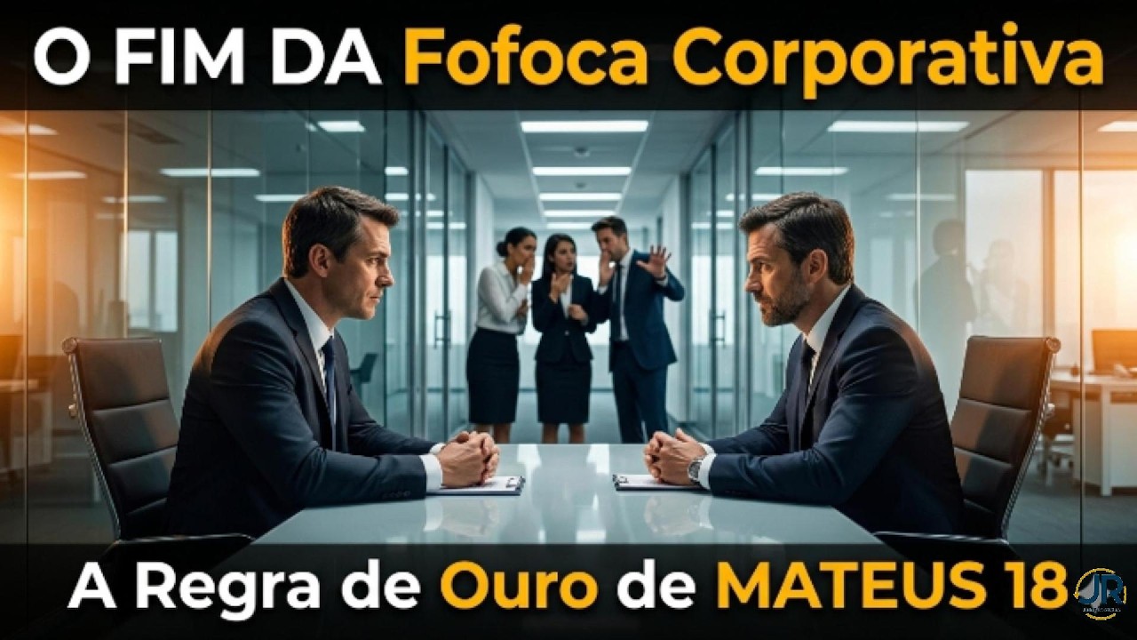 O Fim da Fofoca Corporativa: Como Jesus resolvia problemas de equipe!