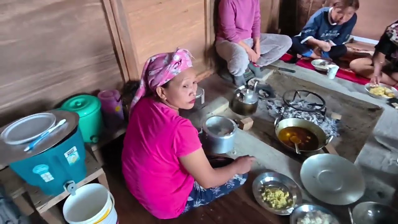 House making preparations #vlog 2#tuting, Arunachal Pradesh 