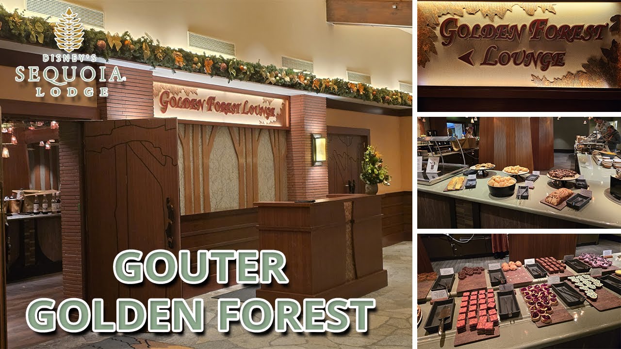 GOUTER GOLDEN FOREST HOTEL SEQUOIA LODGE DISNEYLAND PARIS