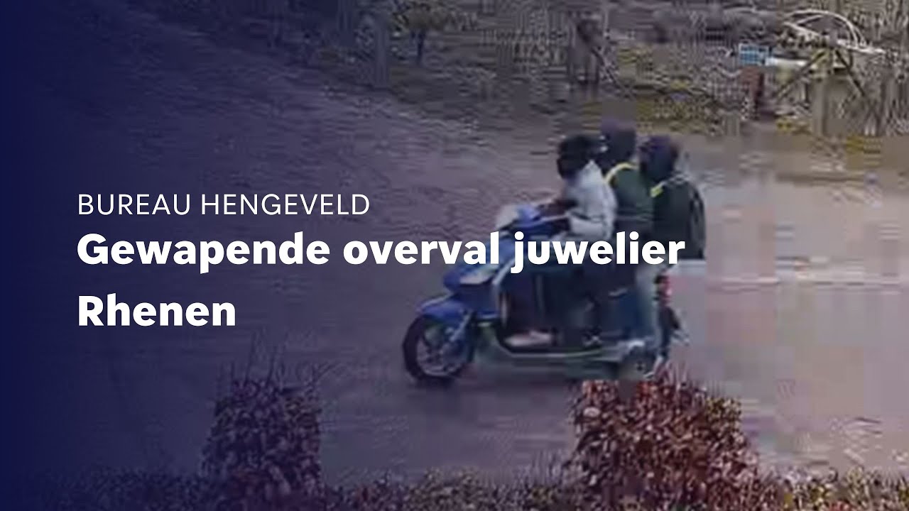 Gewapende overval juwelier - Rhenen