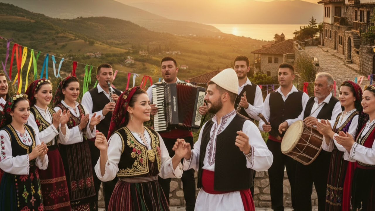 ​Shpatarake moj Shpatarake  - Muzikë Popullore e Shqipërisë së Mesme, Elbasan - Gramsh - Shpat 