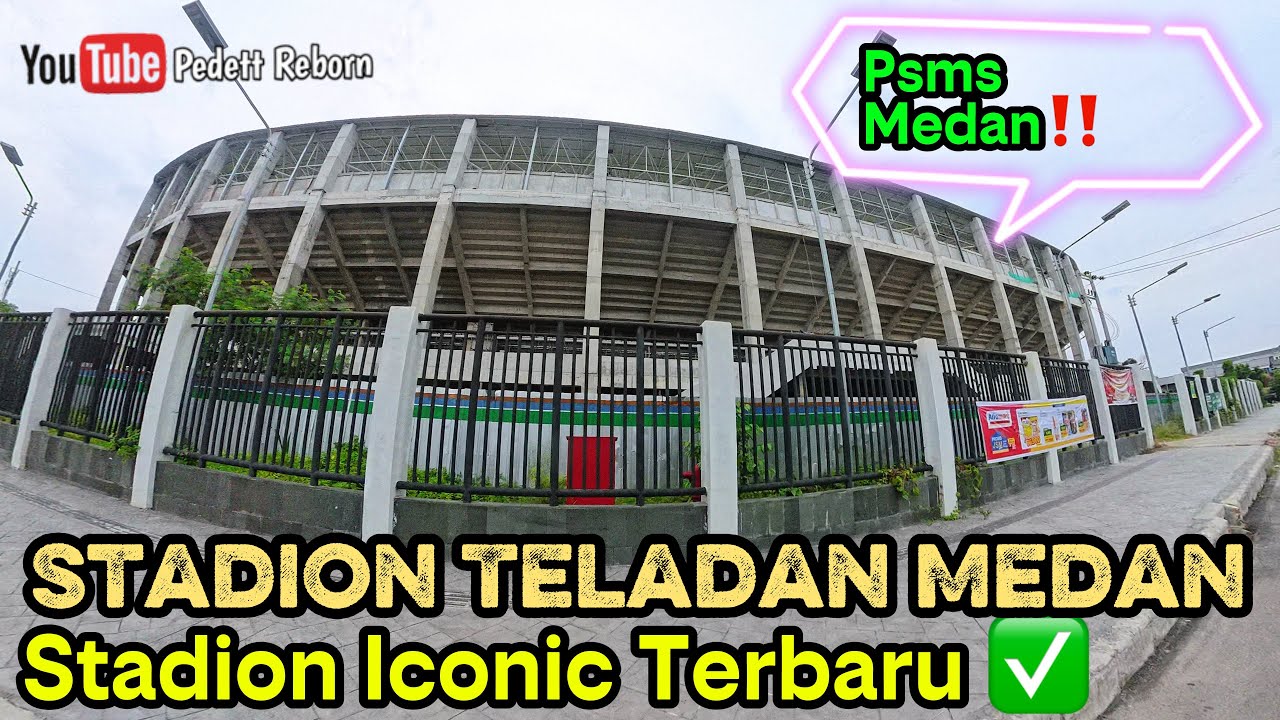 Progres UPDATE STADION TELADAN MEDAN TERBARU #motovolgger #sepakbola #teladan #stadionteladan
