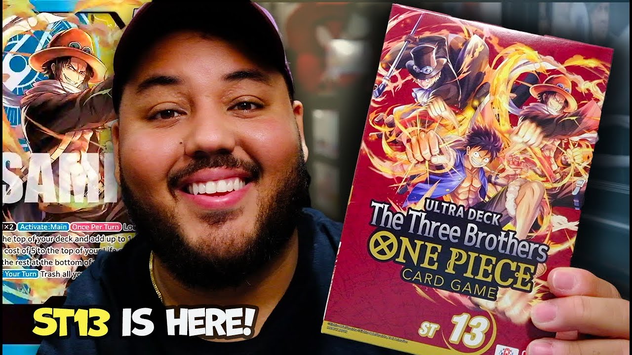 ST13 The Three Brothers Deck Opening + Yamato Deck Addition! || One Piece TCG