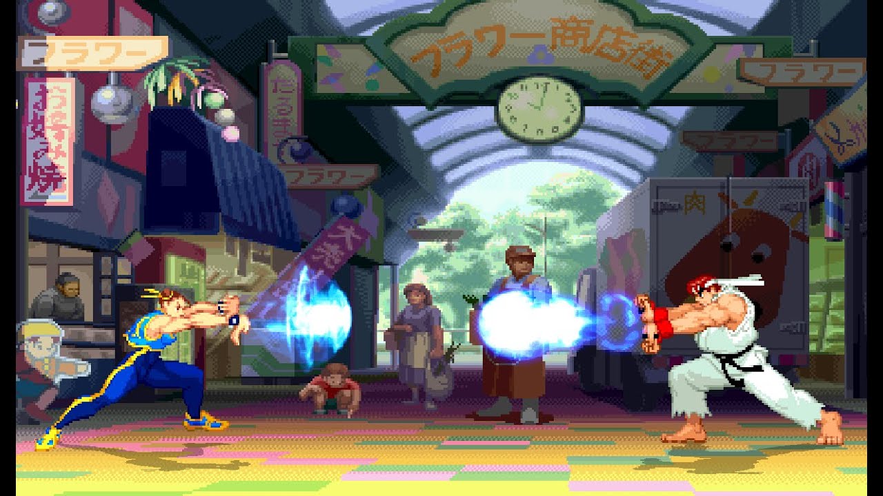 Street Fighter Zero 3 (PotS Style) - Chun-Li Vs. Ryu