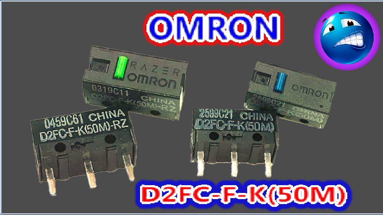 микрики ✿ D2FC-F-K(50M кнопка на замену D2FC-F-7N(20M) Aliexpress УСТРАНИЛ Double Click LogitechG403