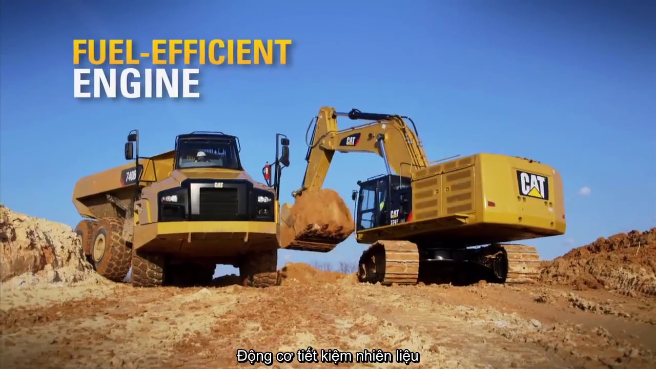 M&aacute;y đ&agrave;o thủy lực Cat 374F L - Năng suất vượt trội v&agrave; Ti&ecirc;u thụ nhi&ecirc;n liệu hiệu quả