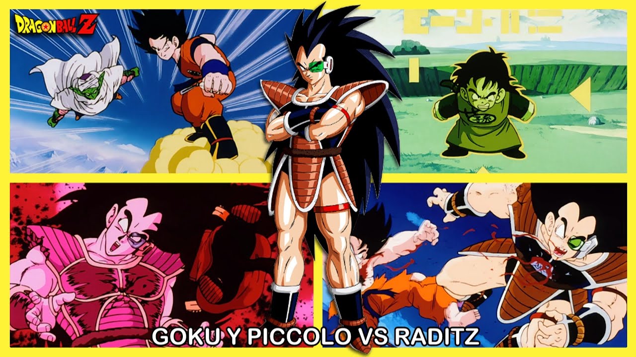 Te Resumo la Pelea de Goku y Piccolo vs Raditz | Dragon Ball Z Cap&iacute;tulos 1-4