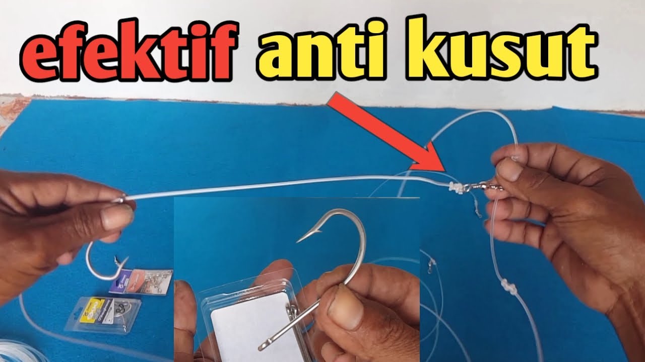 RANGKAIAN PANCING PASIRAN UNTUK IKAN BESAR - ANTI KUSUT