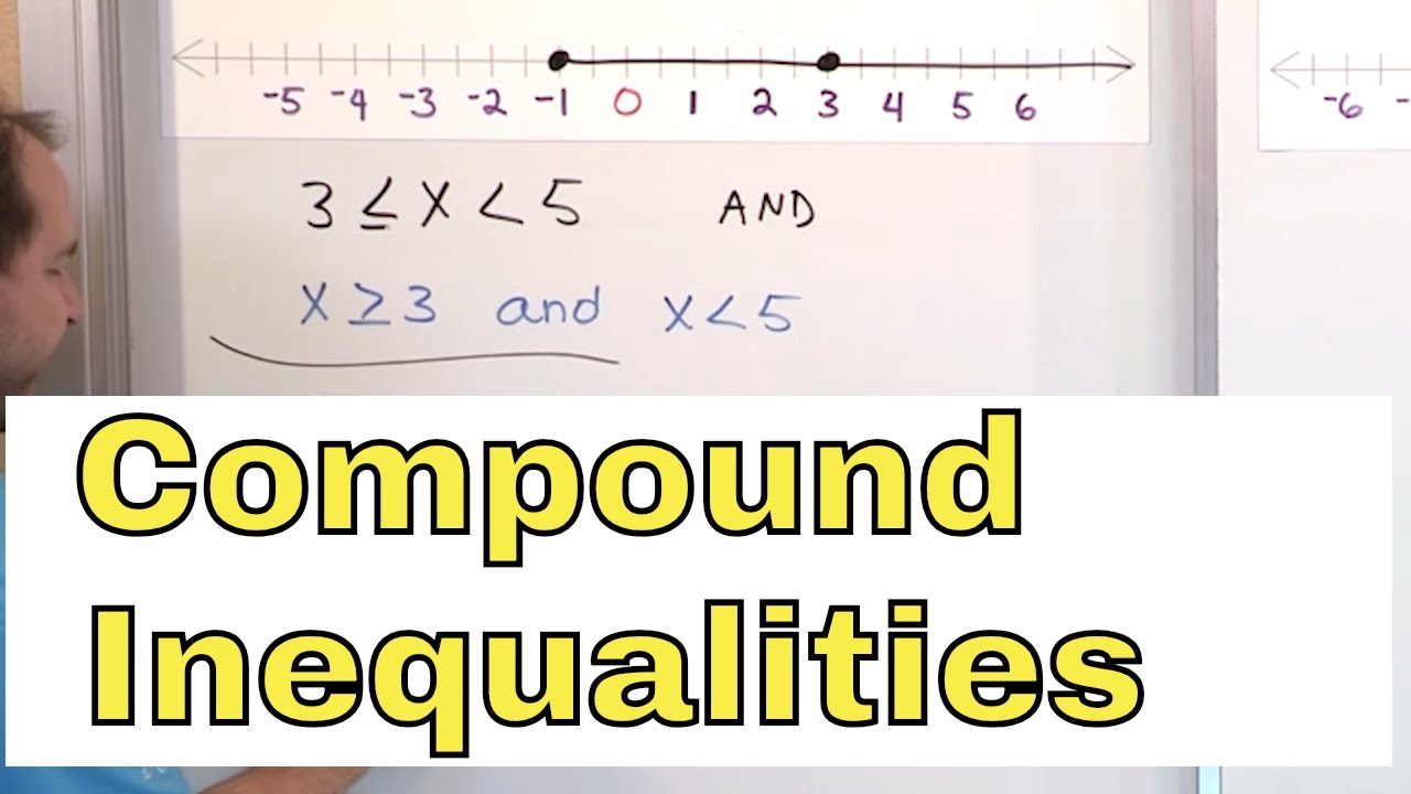 14 - Solving & Graphing Compound Inequalities in Algebra, Part 1