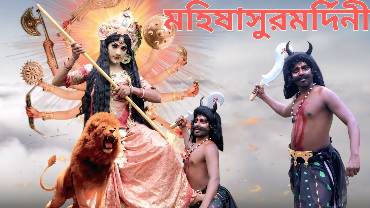 মহিষাসুরমর্দিনী mahishasur Mordine ! Bangla new video 2025 ! @Gorshaflim12