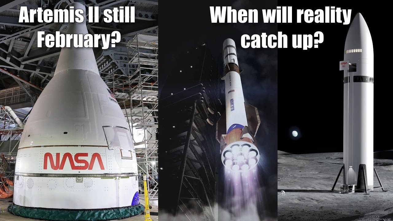 Сможет ли NASA запустить Artemis II в феврале? Когда SLS заменит SLS на новый?