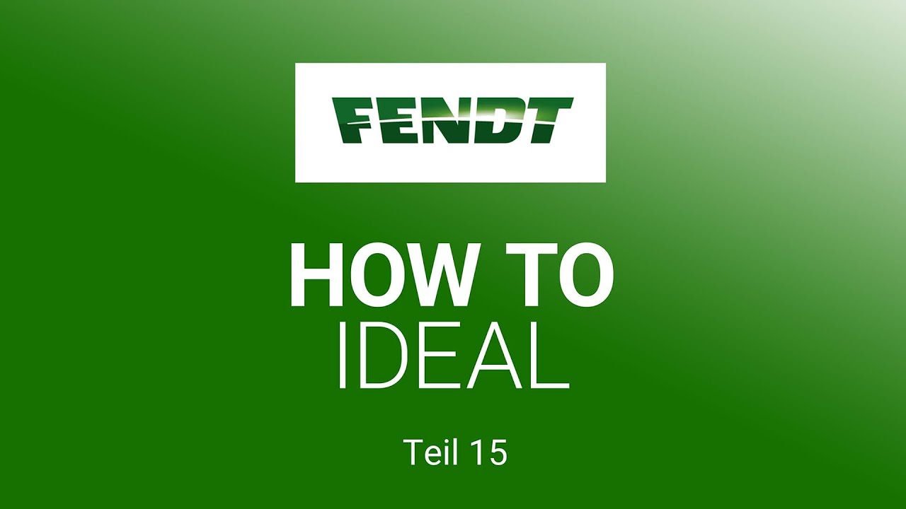 Fendt erkl&auml;rt | Fendt IDEAL | Teil 15 | Smart Connect | Fendt