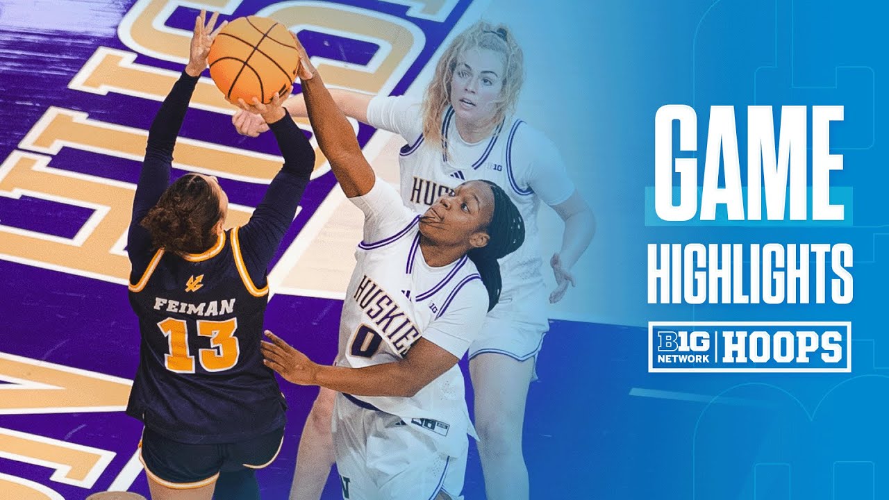UC San Diego vs. Washington | Highlights | Big Ten Women's Basketball | 11/28/25