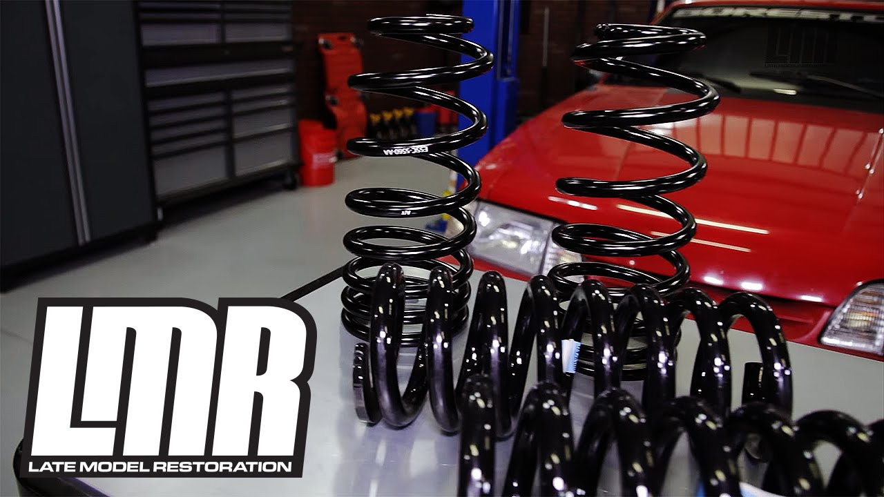 How To Install Fox Body Mustang Lowering Springs (79-93 5.0L)
