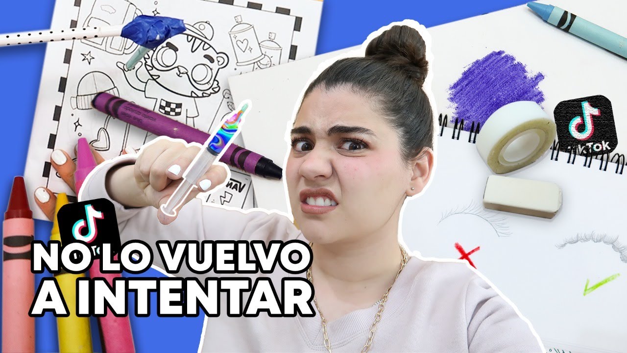 Hacks de TIKTOK✏️  ¿Realmente sirven? Barbs Arenas Art!