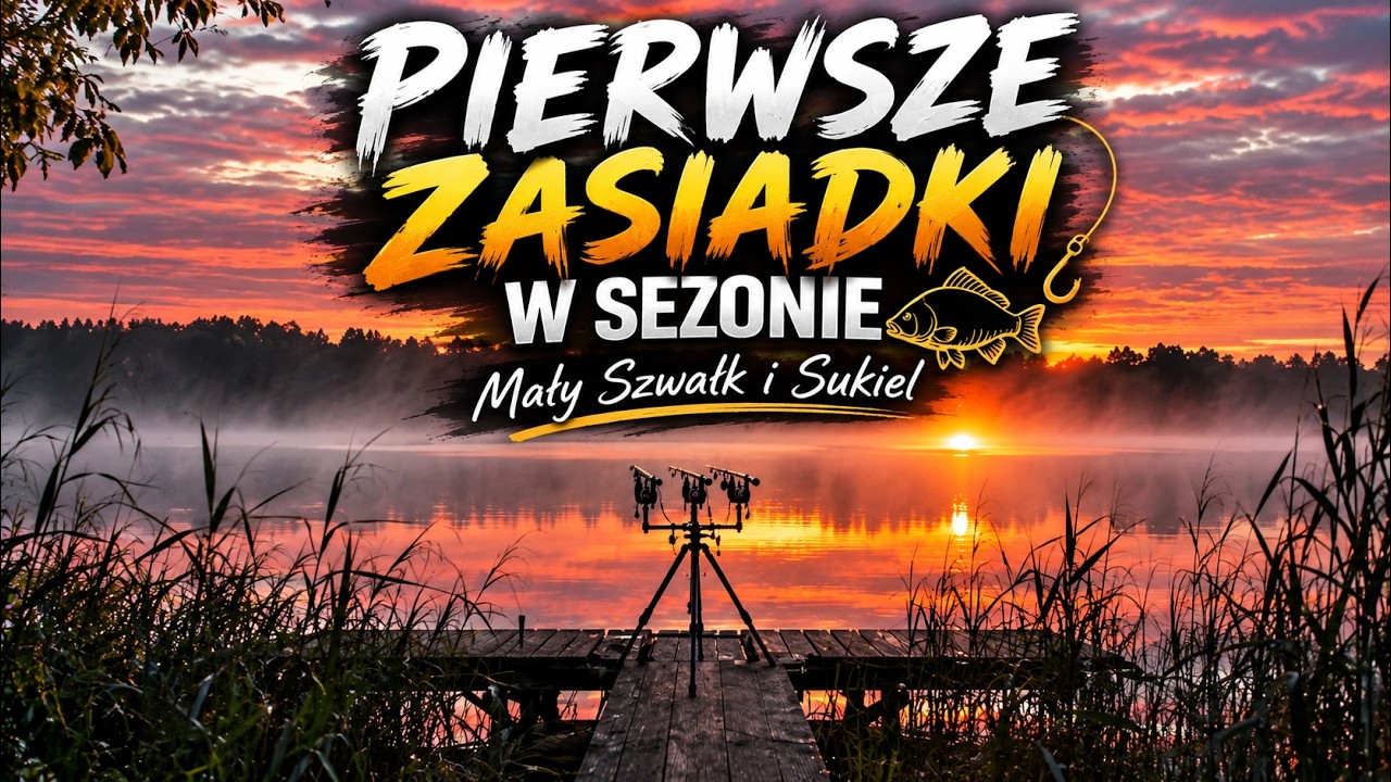 Ale Karp Fishing Team - Klip z Zasiadki Karpiowej - j. Mały Szwałk i j. Sukiel VII.2018