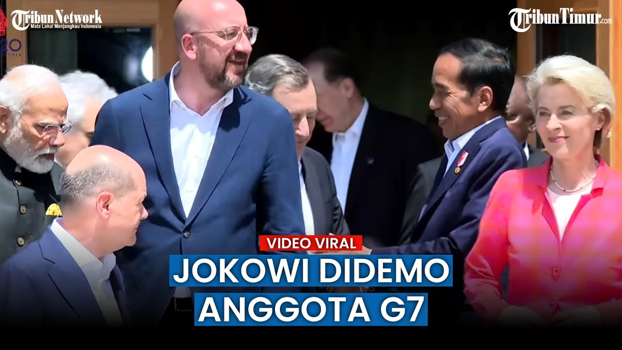 Berangkat ke Ukraina & Rusia, PM Italia Sebut Jokowi Didemo Anggota G7