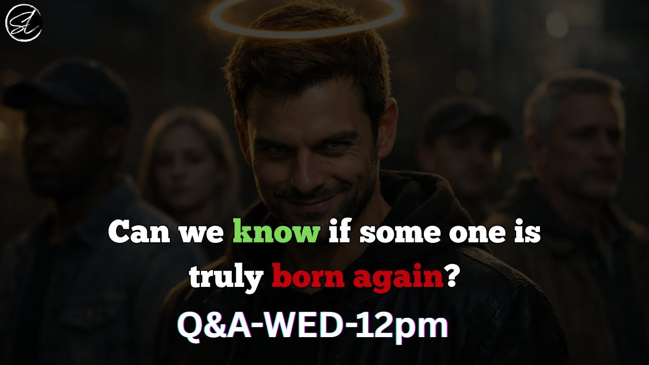 How can you know with 100% certainty that someone is born again?  | Live Q&A - 02-04-26
